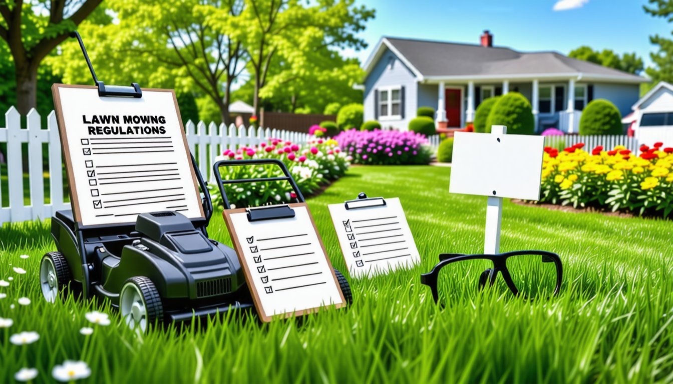 découvrez les règles légales essentielles à connaître pour la tonte de votre pelouse. assurez-vous de respecter la réglementation locale et d'entretenir votre jardin en toute sérénité !