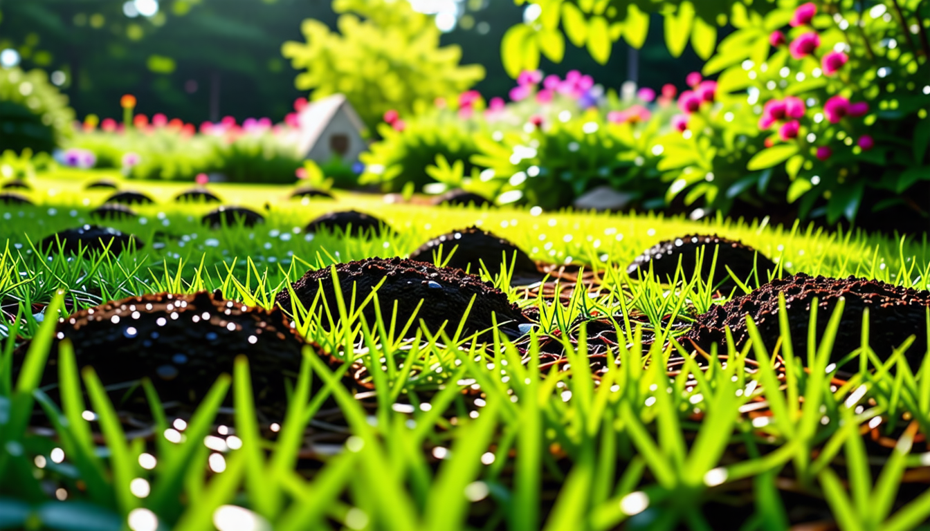 explorez l'univers fascinant des turricules, ces petits monticules de terre qui émergent mystérieusement dans votre jardin. découvrez leur origine, leur rôle écologique et comment ces formations peuvent enrichir votre espace extérieur.