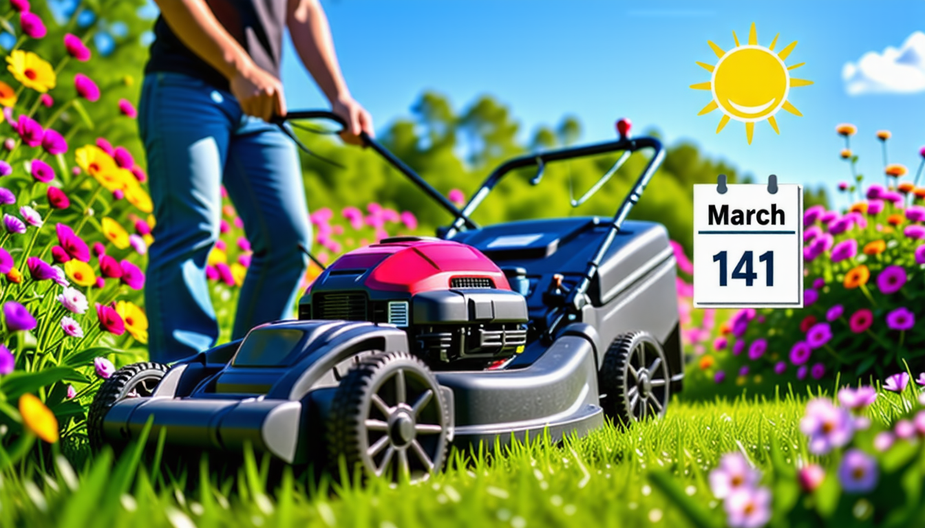 découvrez les nombreux avantages d'investir dans une tondeuse à gazon au mois de mars. optimisez votre jardin dès le printemps avec une tondeuse performante, économisez du temps et profitez d'un gazon verdoyant tout au long de la saison. apprenez pourquoi mars est le moment idéal pour faire cet investissement judicieux.